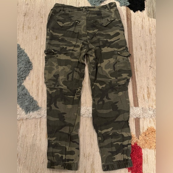 Honey Punch Low- Rise Camouflage Pants - worn once - Picture 2 of 3